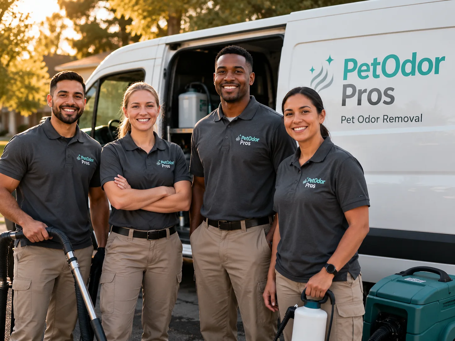 Pet Odor Removal team serving Oberon, ND
